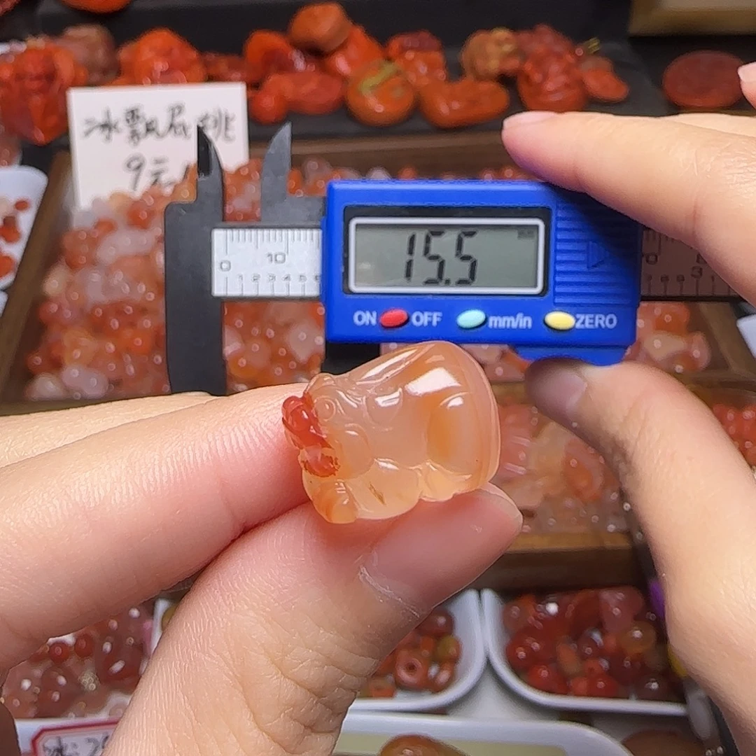 南红玛瑙未镶嵌颈饰