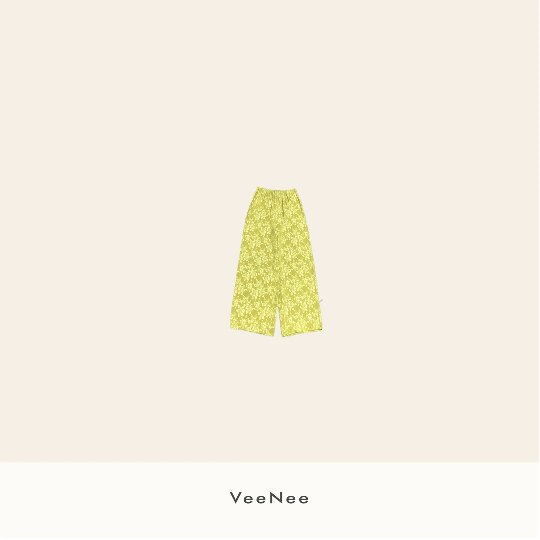 VeeNee•东方碧玉提花羊毛休闲裤WZ5CK022