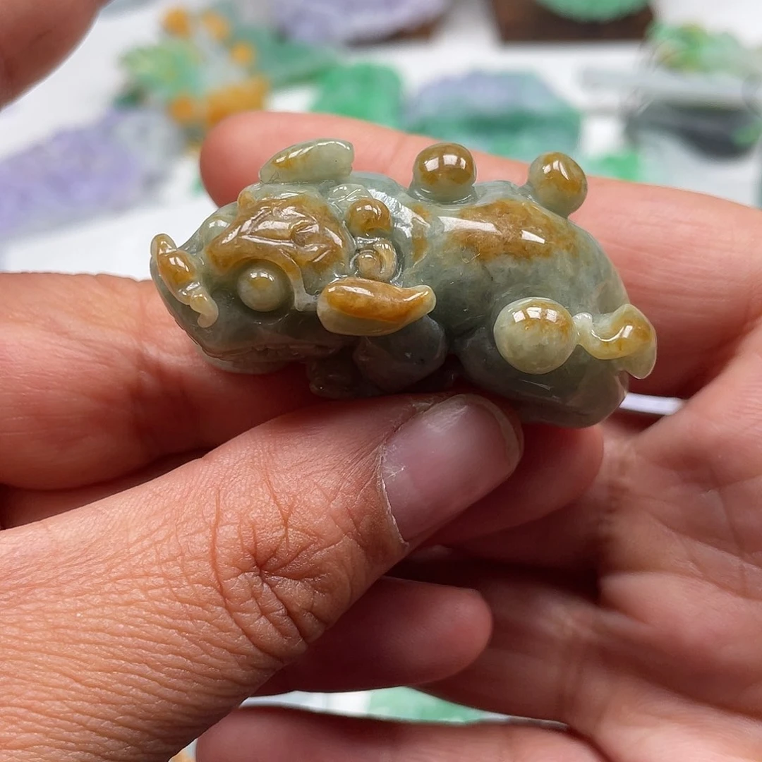 颈饰未镶嵌翡翠翡玉缘翡翠