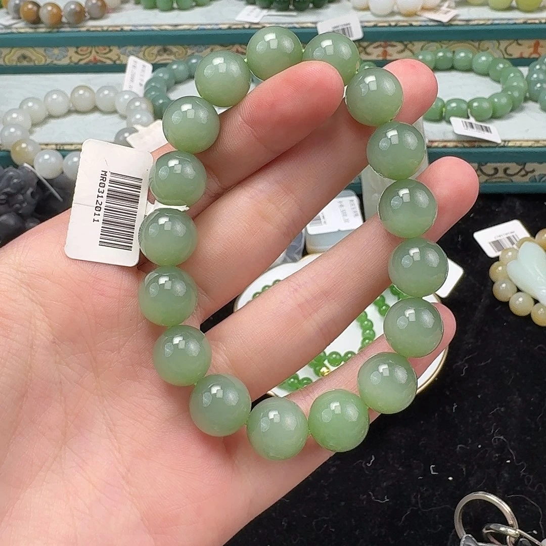 和田玉手串未镶嵌