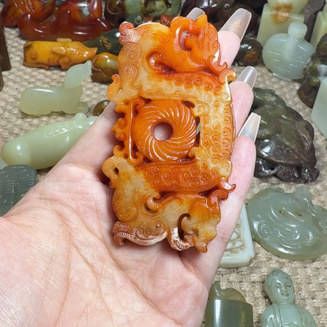 白玉菩提吊坠挂件