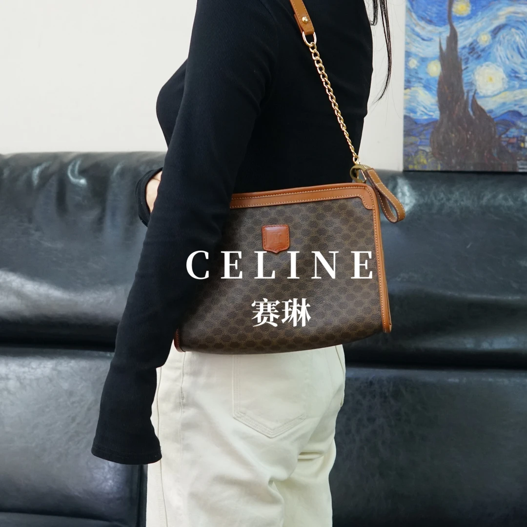 95新 Celine/思琳 老花单肩包/AR04403659/3659