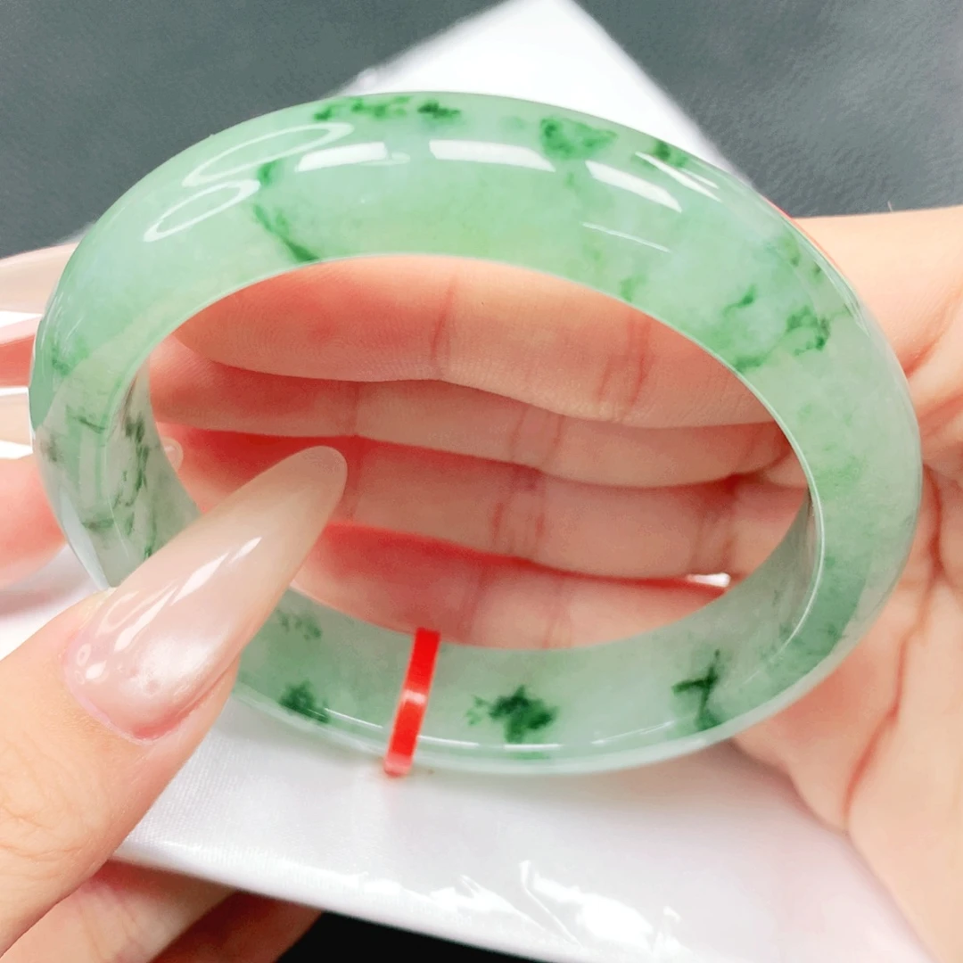 翡翠未镶嵌手镯58