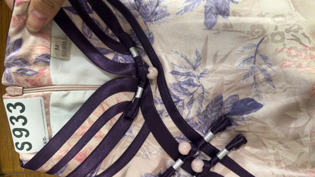 -933-瑕-------改良款旗袍