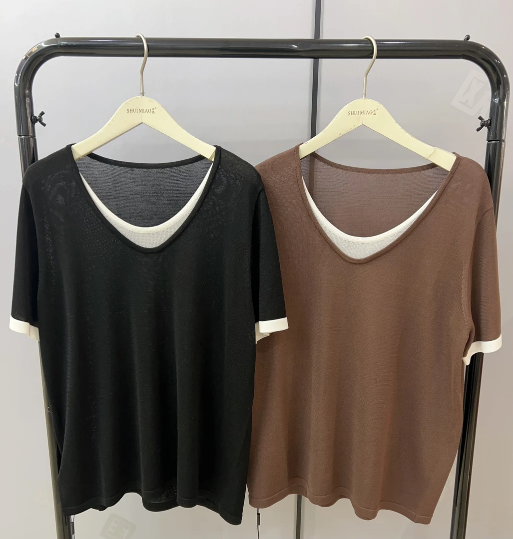 水淼2025-夏季新款0710-毛织套头衫