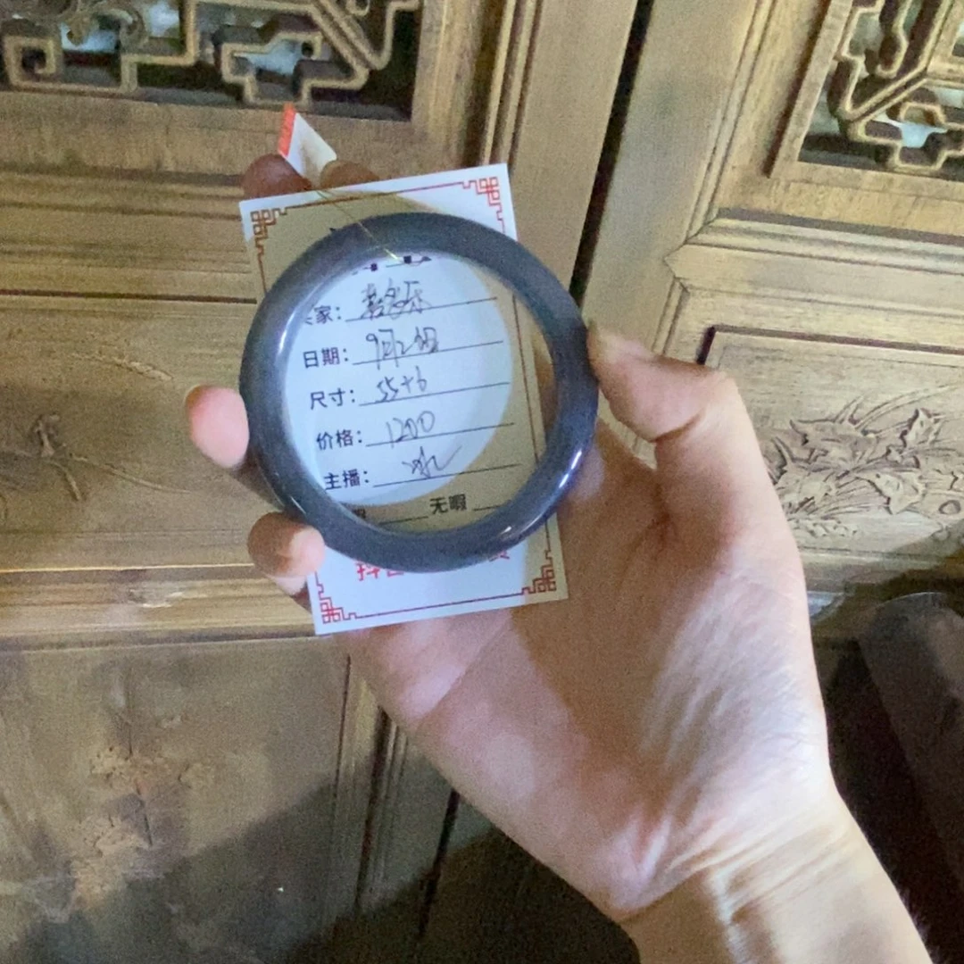 未镶嵌手镯和田玉喜*乐