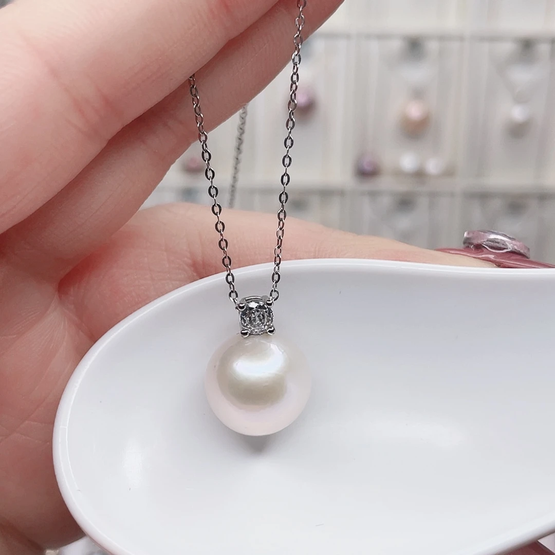 淡水珍珠合金吊坠(赠链)