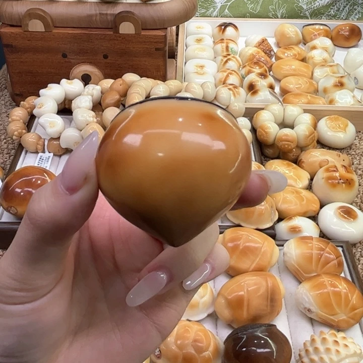 菩提根/象牙果手串11.2.47象牙果把件栗子