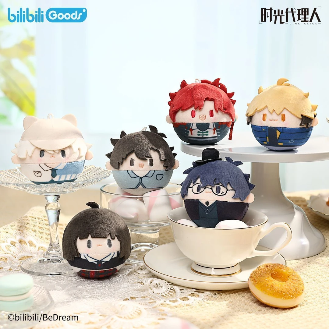 官方正版 时光代理人 英都篇 MOKO 毛绒 挂件 盲盒