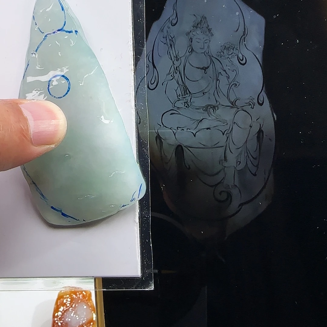 定制翡翠未镶嵌翡翠