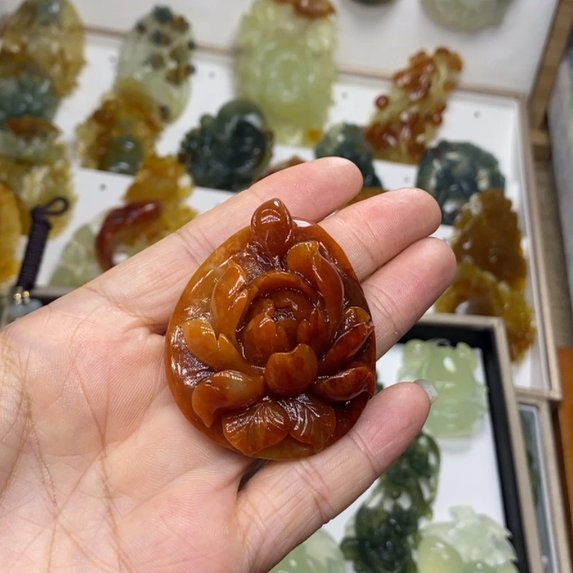 【闪购商品】未镶嵌蛇纹石玉颈饰?***?