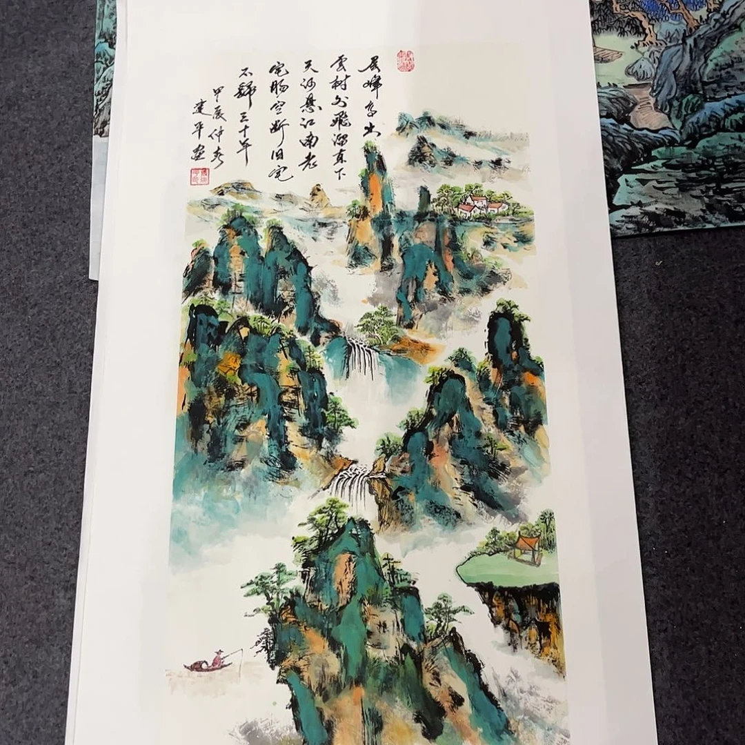 国画TH国画单幅任发