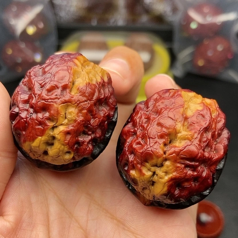 【闪购商品】把件文玩核桃40尺至尊疙瘩包