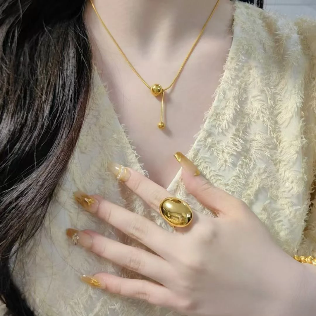 合金项链 合金材质 有求必应戒指项链