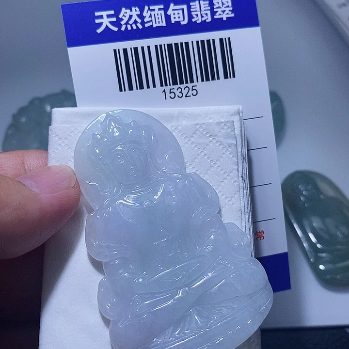 翡翠未镶嵌颈饰天光墟翡翠市场现金代购