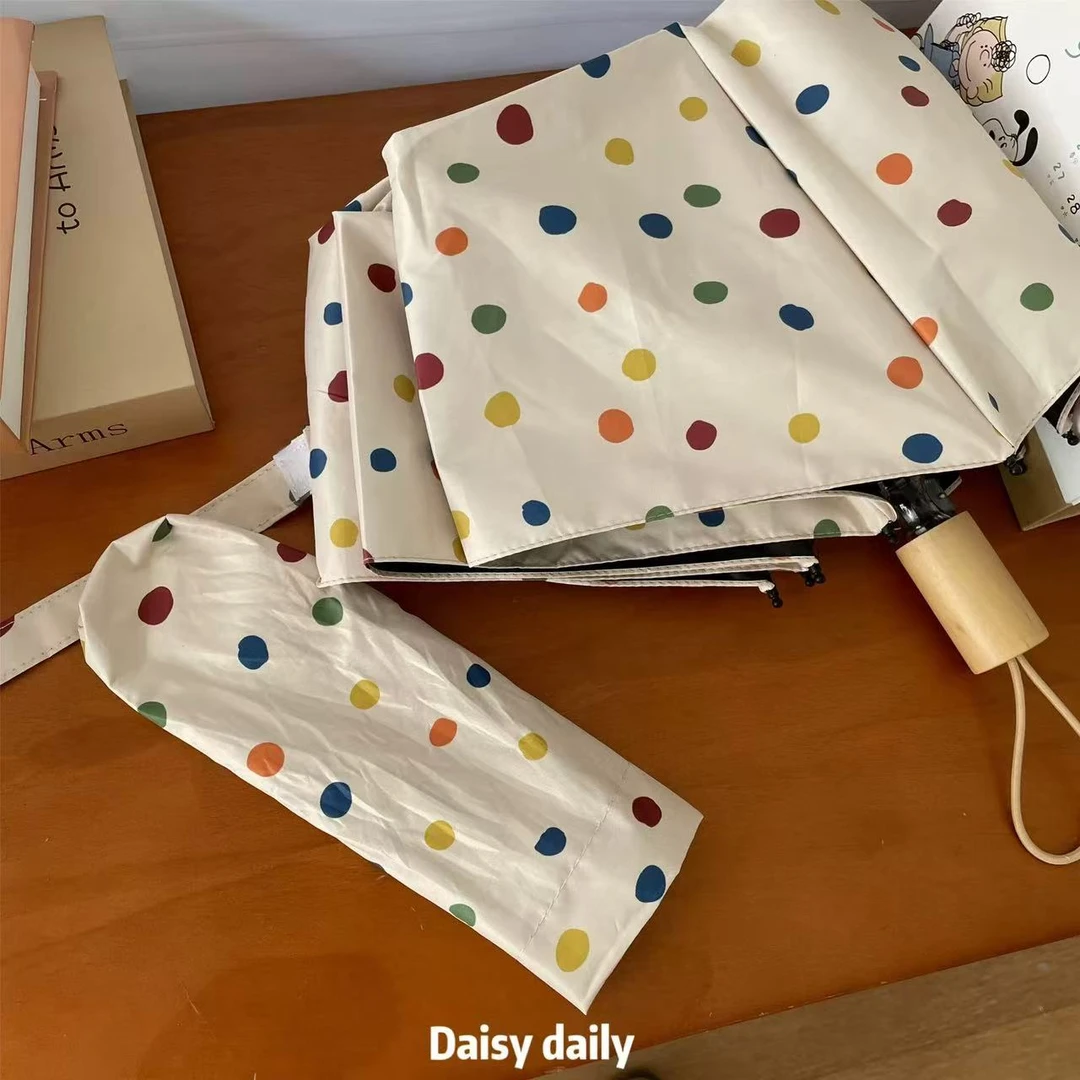 （601-700）默认微瑕疵，介意勿拍！黑胶遮阳伞小清新防紫外线可爱