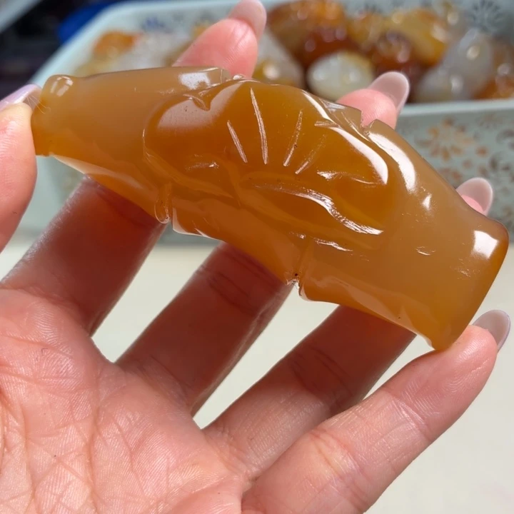 玛瑙/玉髓未镶嵌吊坠(不含链)
