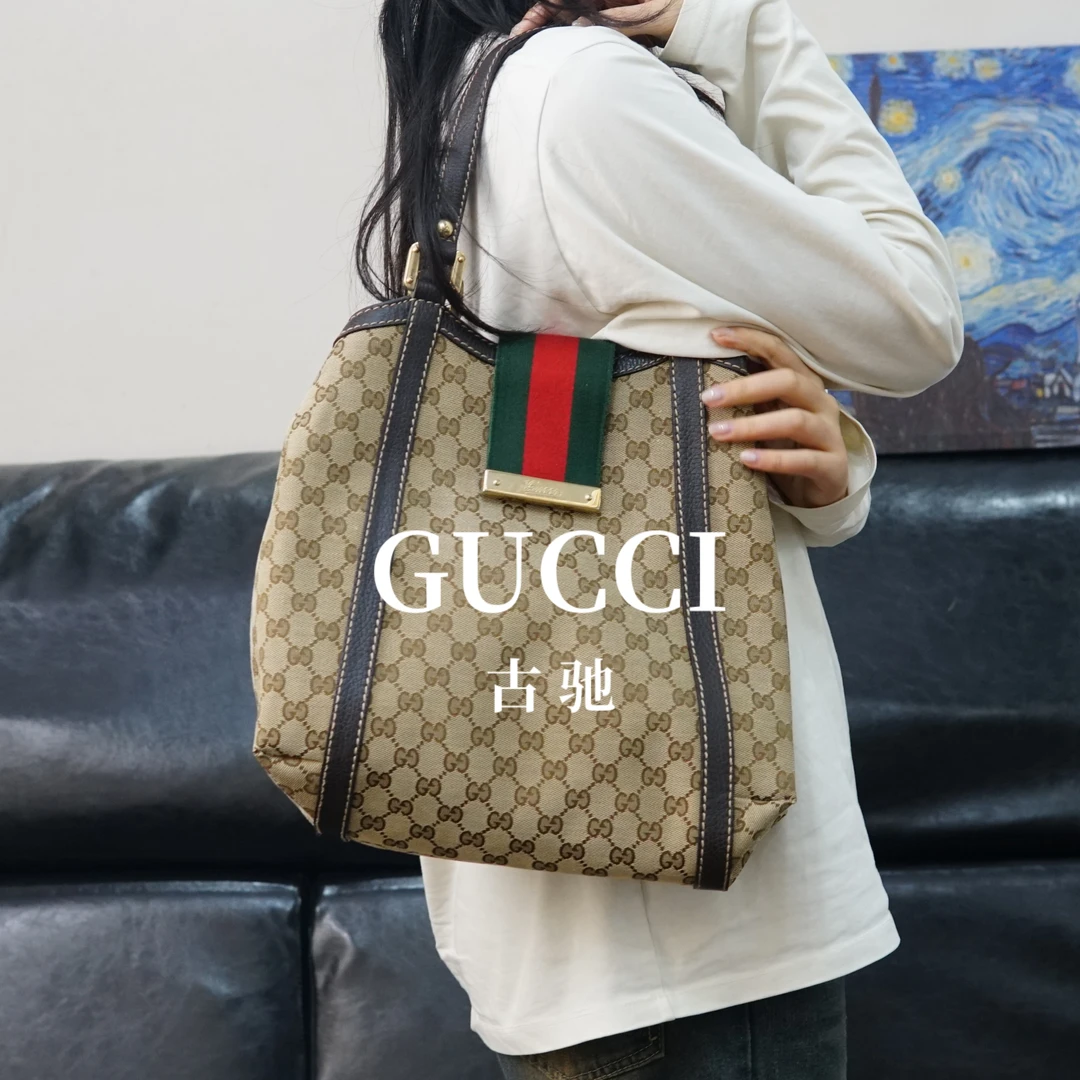 95新 GUCCI/古驰 老花单肩包/XW01616029/6029