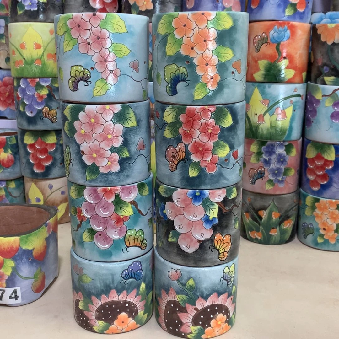 少****?套餐福利，手绘花盆