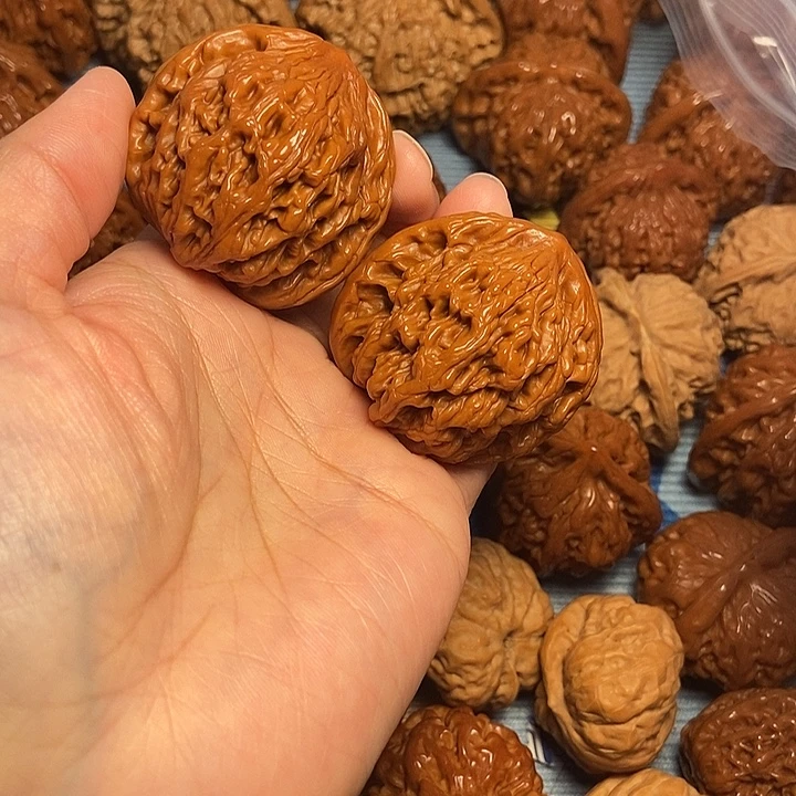 吊坠文玩核桃41虎头有瑕疵