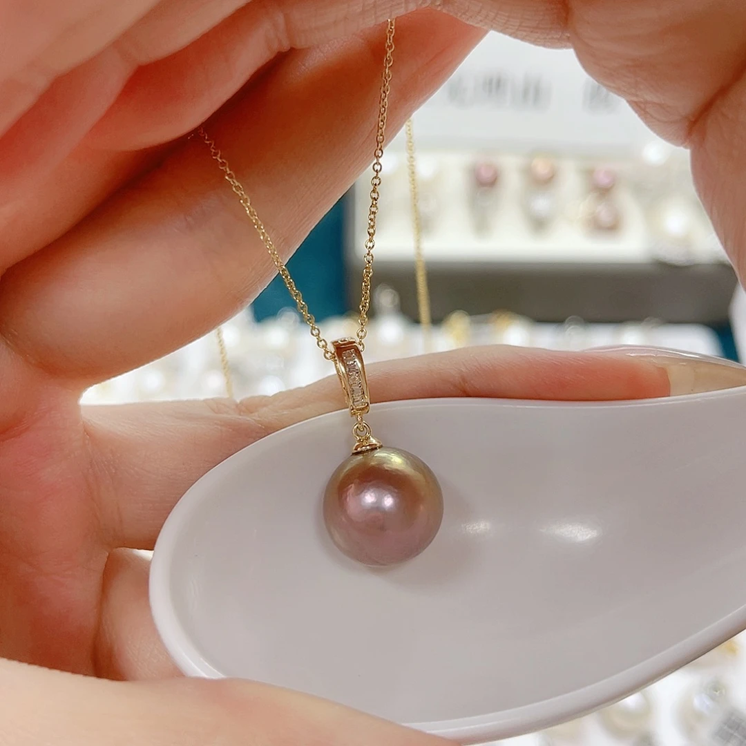 吊坠(赠链)合金淡水珍珠