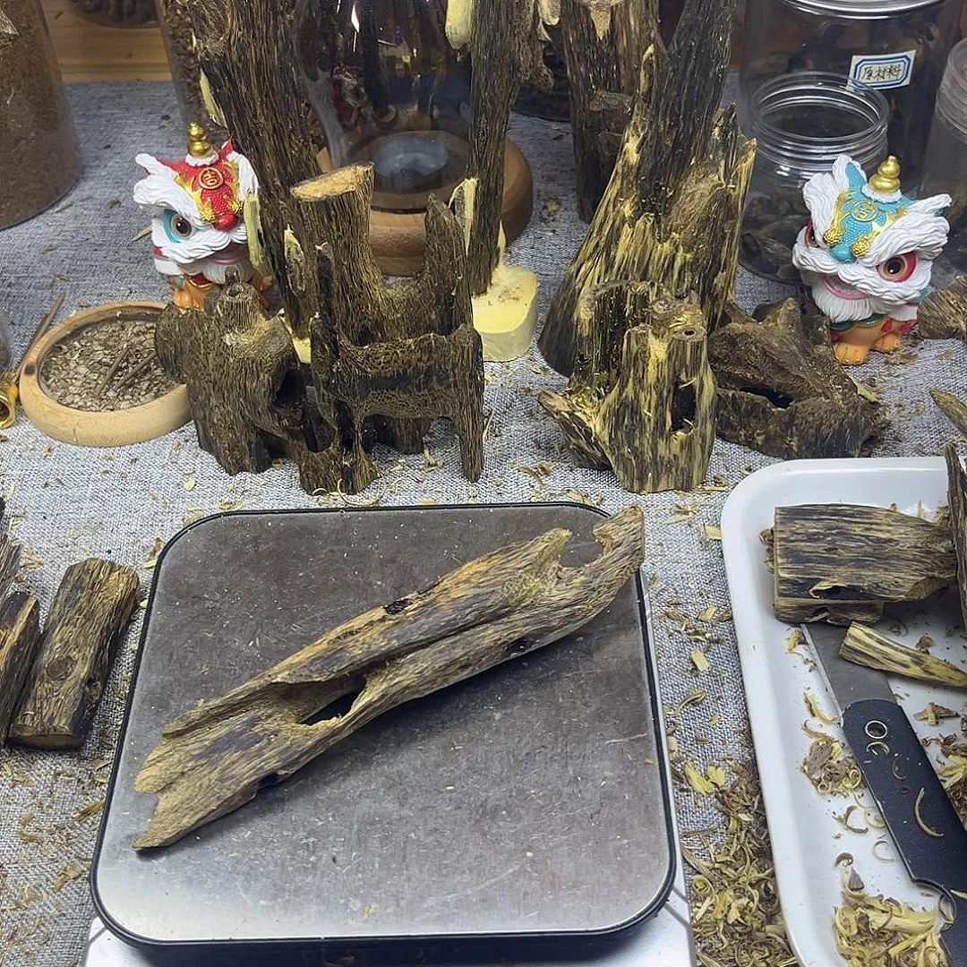 香料奇楠虫漏香28克