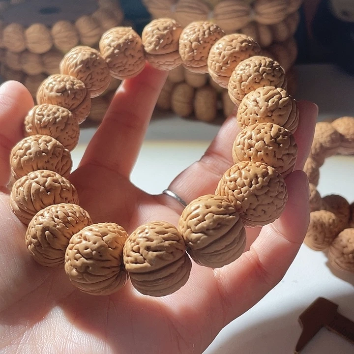 桃核吊坠桃核手串苹果108