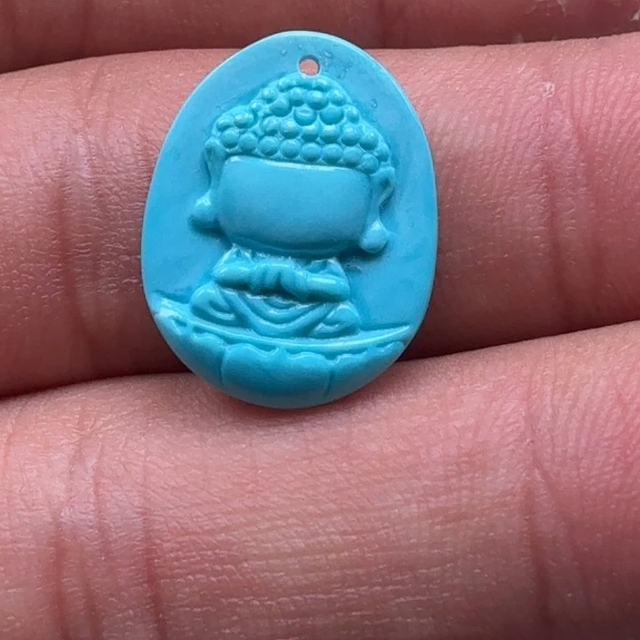 绿松石未镶嵌珠宝半成品