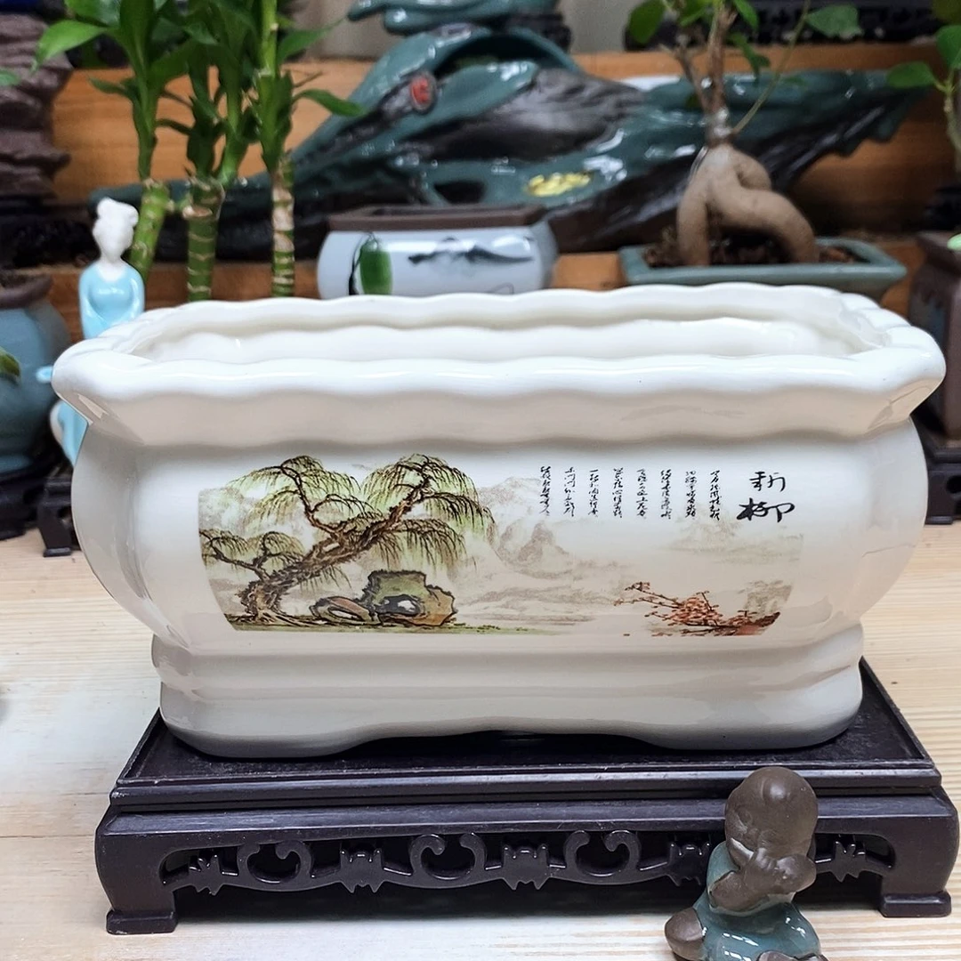 花盆紫砂陶瓷艺术作品欣赏