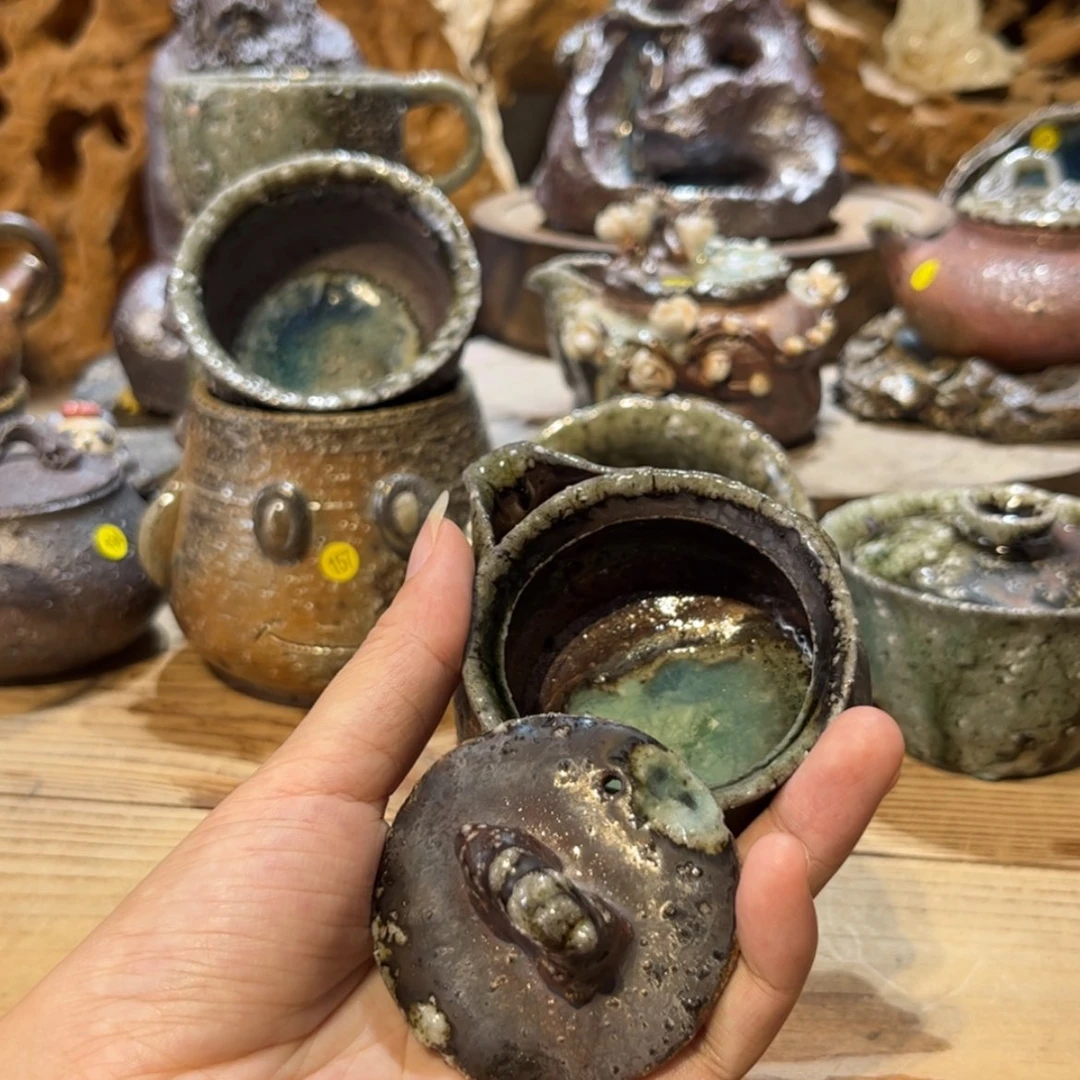 【闪购商品】?***?柴烧手工茶具茶器