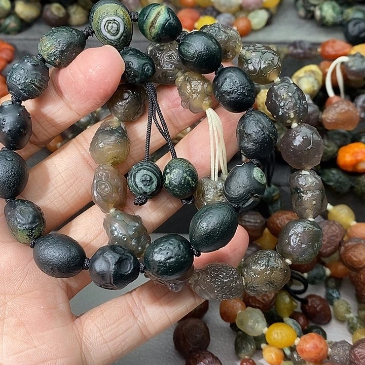 未镶嵌玛瑙/玉髓珠宝奇石车*咸