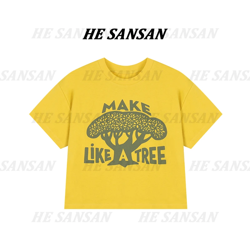 【SANSAN】气质轻奢早春新款短袖时尚休闲上衣DY-4347