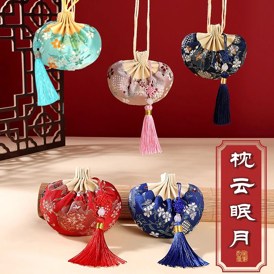 ①《枕云眠月》睡睡香囊·香包 天然清香 手工制作