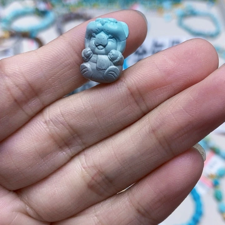 绿松石未镶嵌挂件29