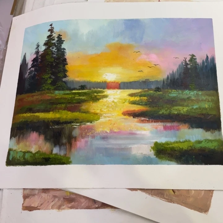 油画油画作品入选作品3040