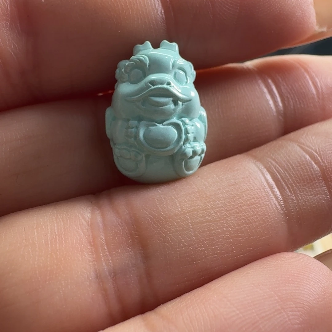 绿松石未镶嵌颈饰