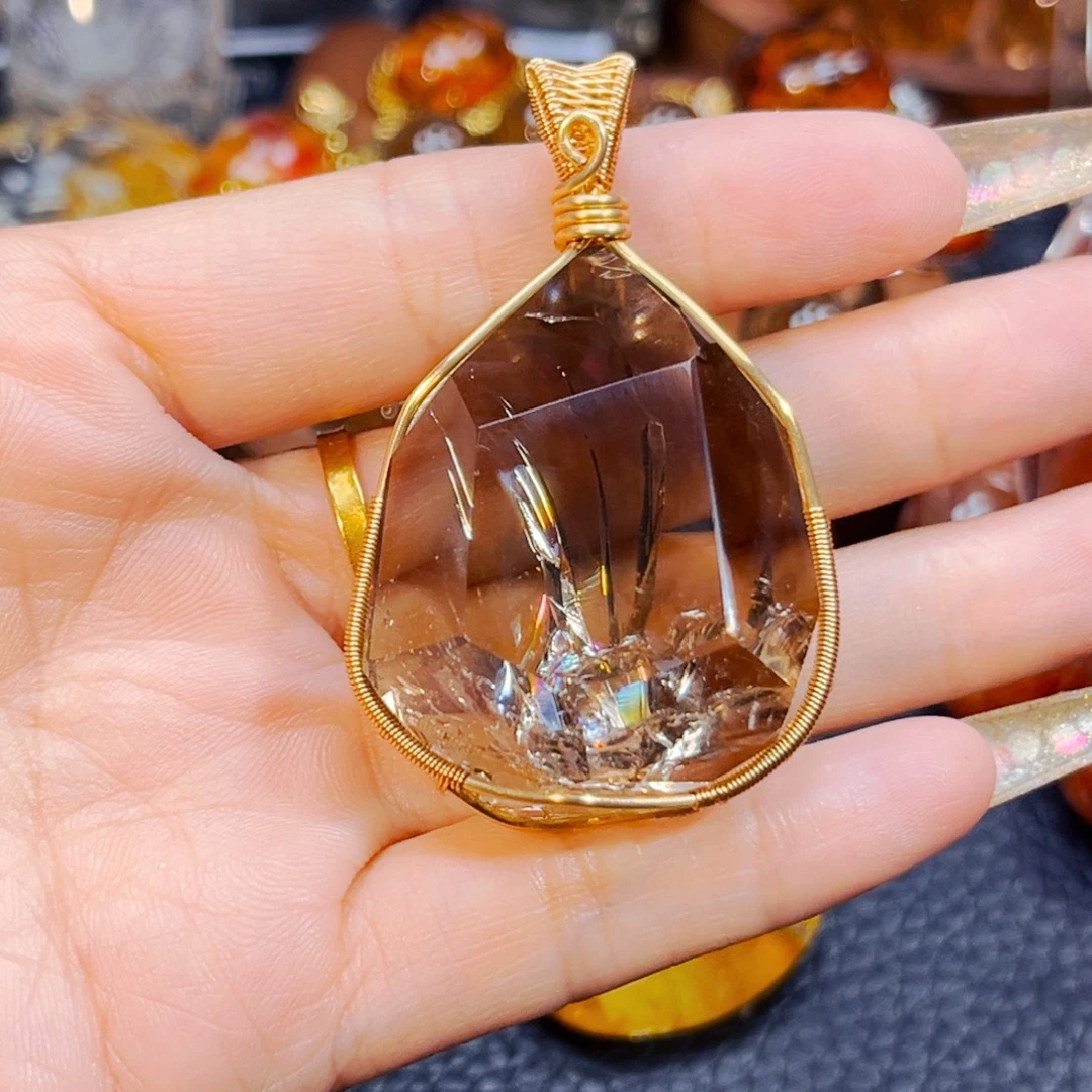用***3颈饰未镶嵌水晶水晶21