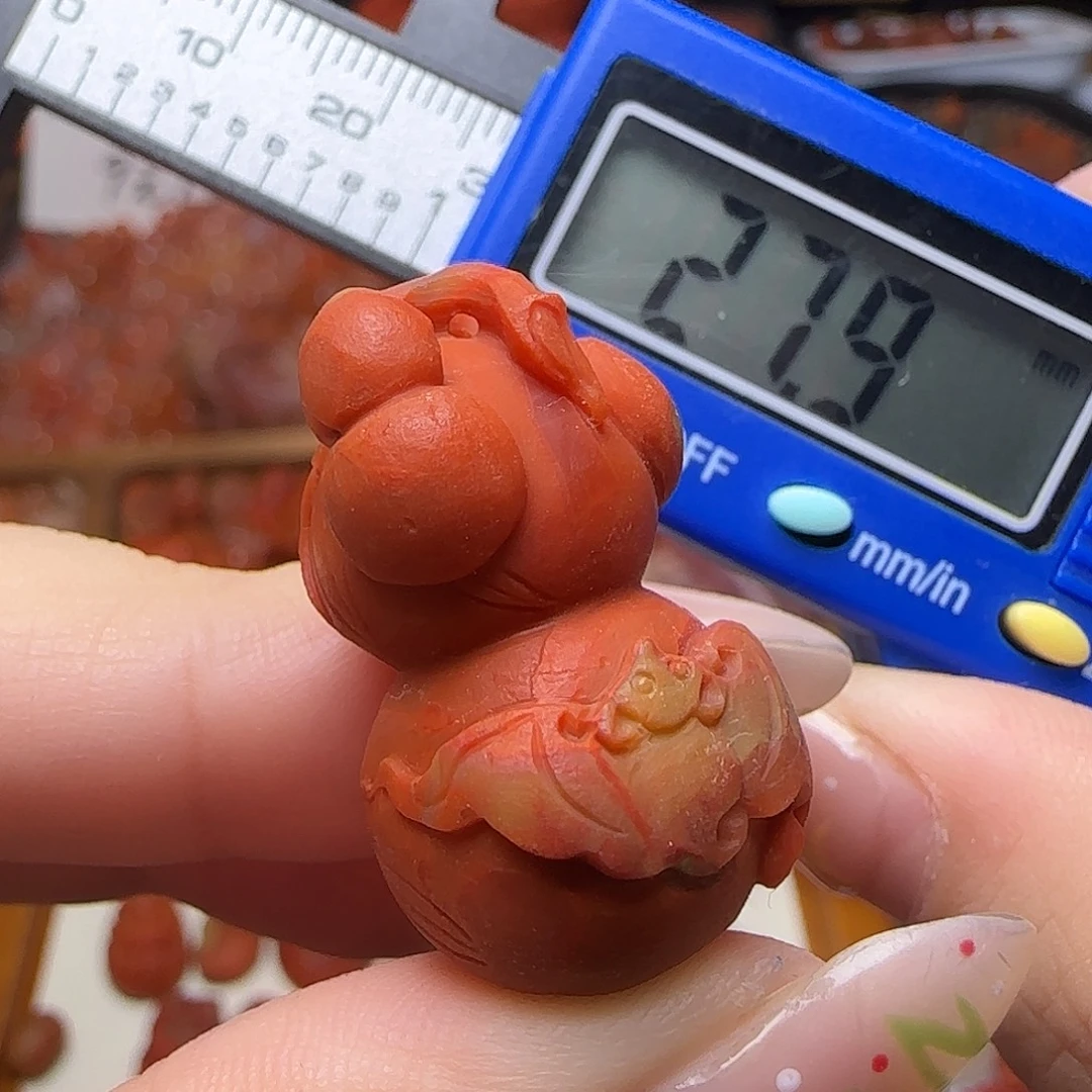 南红玛瑙未镶嵌颈饰