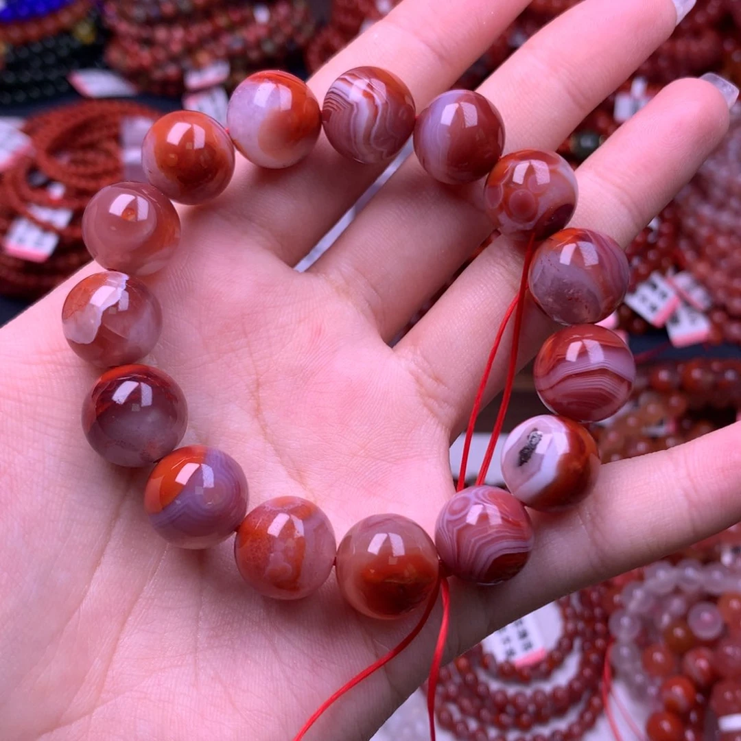 未镶嵌手链南红玛瑙14号卡13