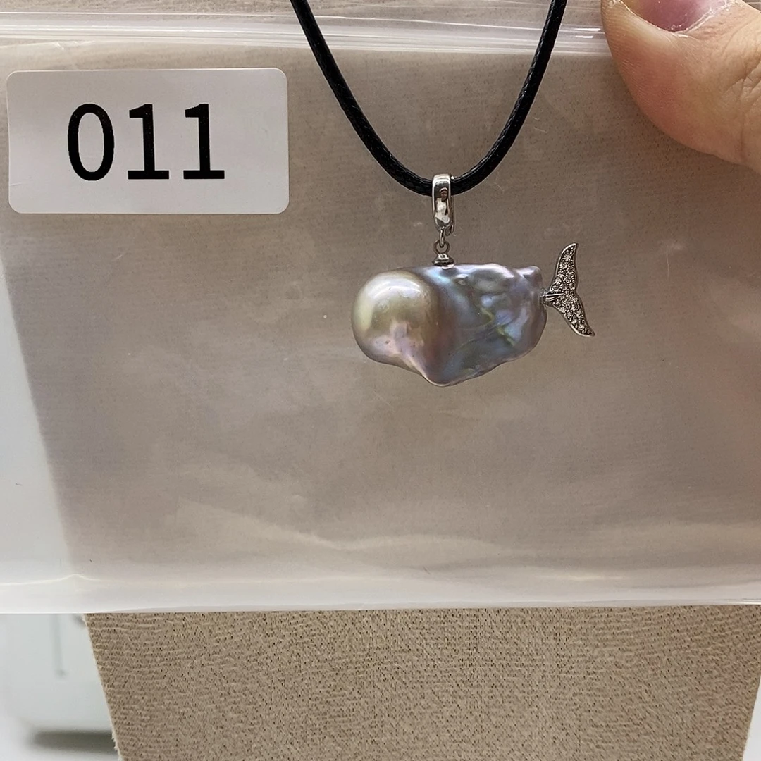 颈饰合金淡水珍珠