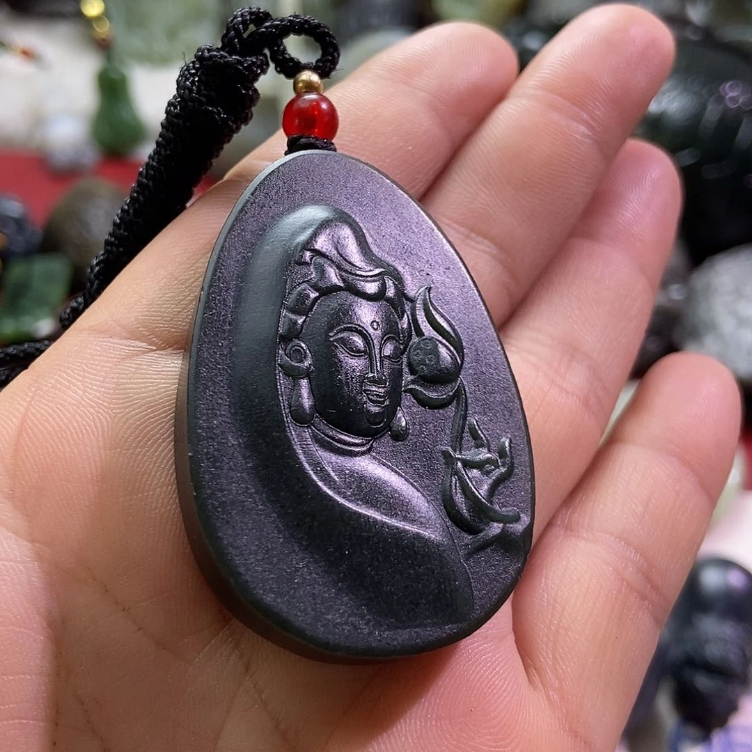 和田玉（糖玉）颈饰未镶嵌