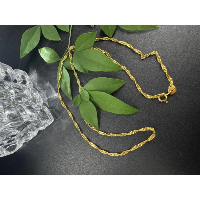 【48小时鉴赏期】水波纹项链