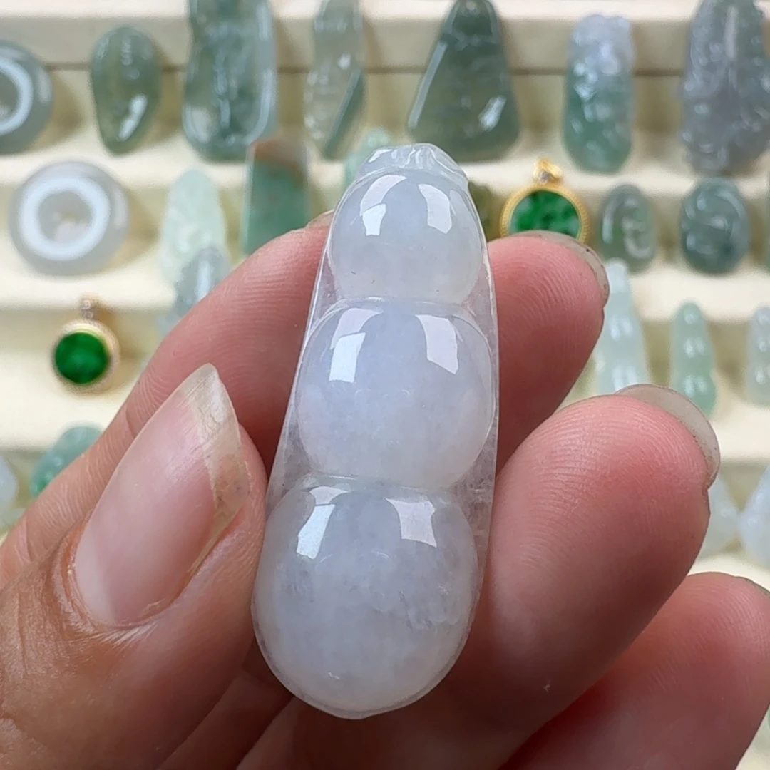 翡翠未镶嵌项链翡翠