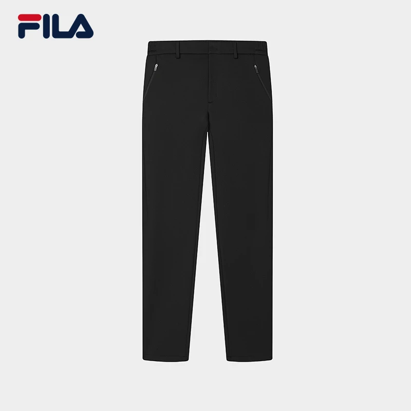 Fila/斐乐男【高档小提花商务裤】春季新款弹力直筒长裤F11M512602F