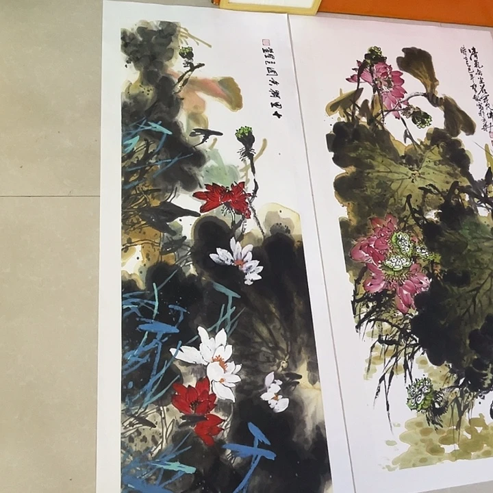 国画张圣敏先生纯手绘作品