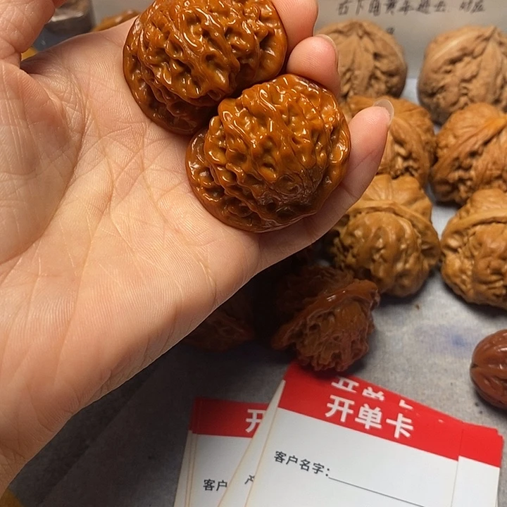 吊坠文玩核桃野宫灯