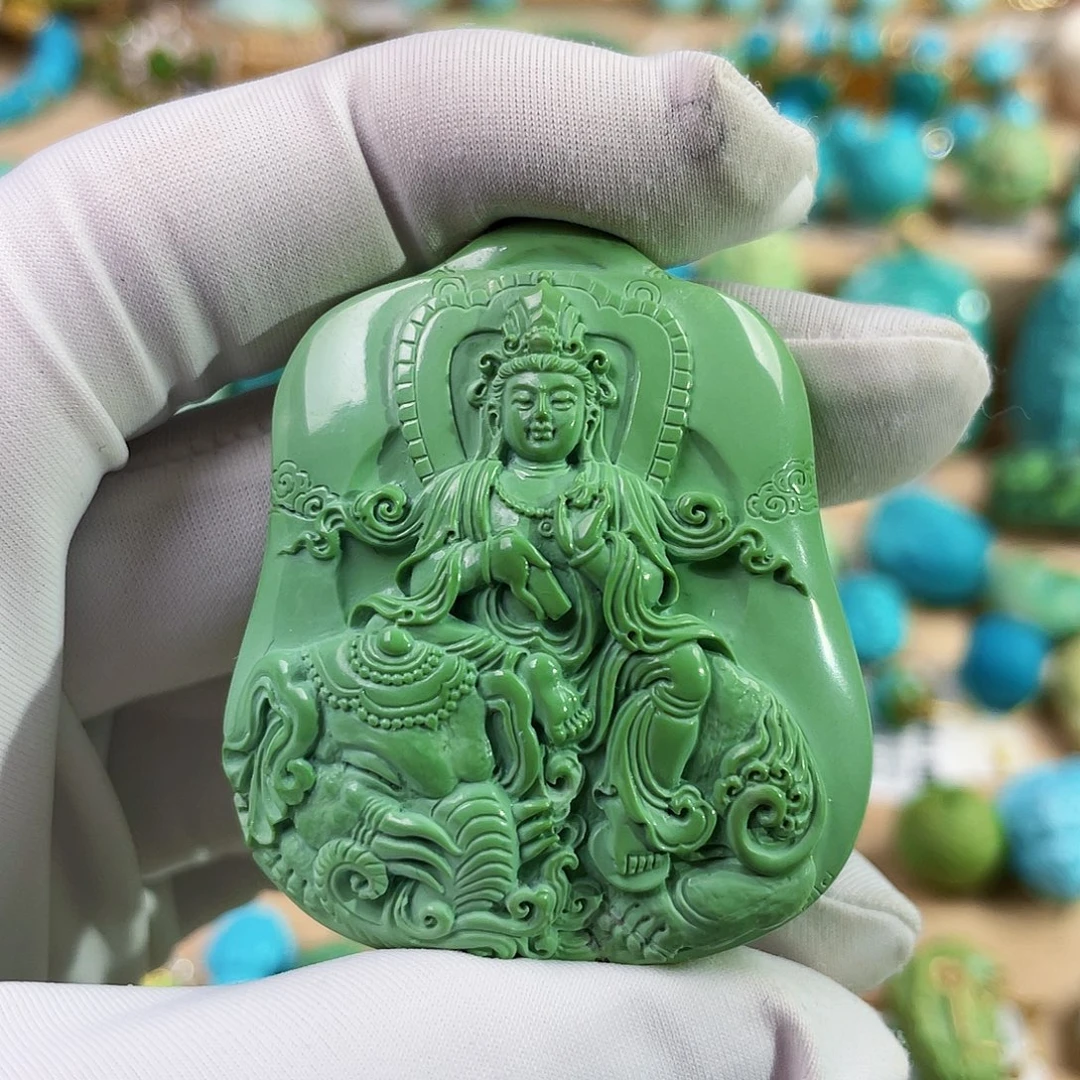 绿松石未镶嵌珠宝奇石