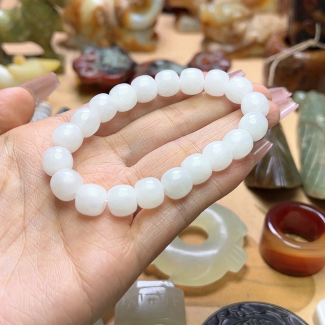 【闪购商品】蛇纹石玉颈饰未镶嵌