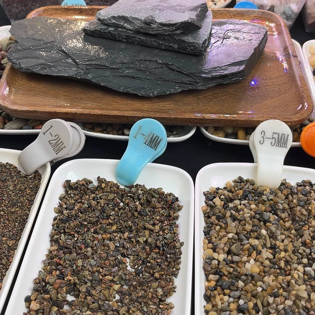 纯天然的片岩石3个