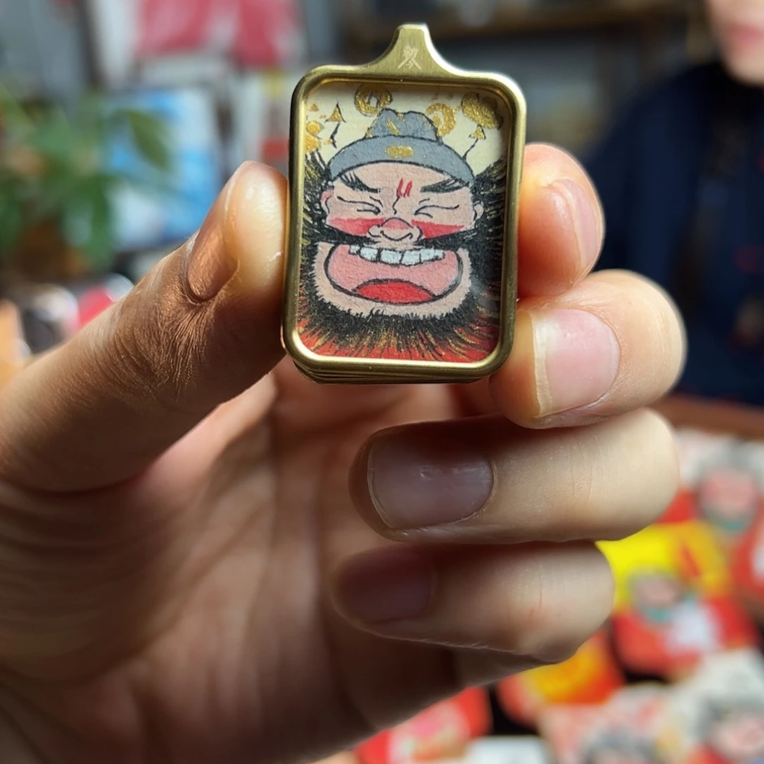 D***狸纯手绘钟馗文创画
